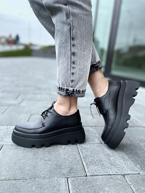 Nivelle Туфлі жіночі NIVELLE 2138/Соня-6 чорні (весна-осінь, шкіра натуральна) (4769) лише 37р. Коломия - фото 5