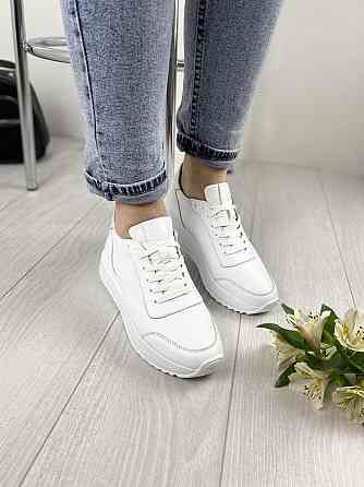 EMELI Кросівки жіночі EMELI 915/5 білі (весна-осінь, шкіра натуральна) (2708) Коломия