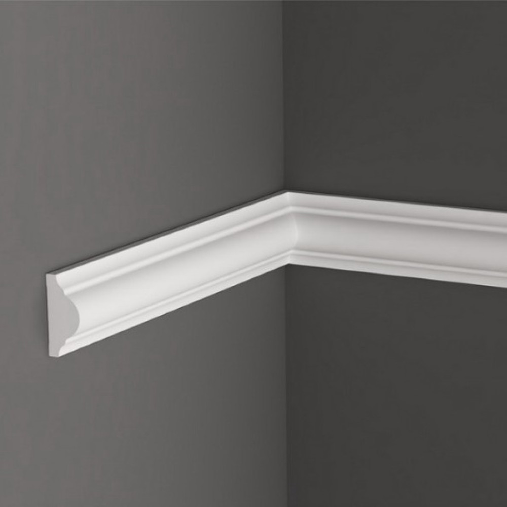 Молдинг з дюрополімеру GRANT DECO ABC-4016-1 (40 мм*16 мм) 2,4 м Киев - изображение 1