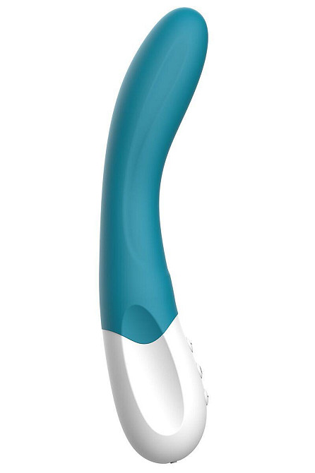 Вібратор точки G Liebe Bend It Rechargeable Ocean Blue, 10 режимів, дуже потужний, гнучкий стовбур Sex Aura Київ - фото 1