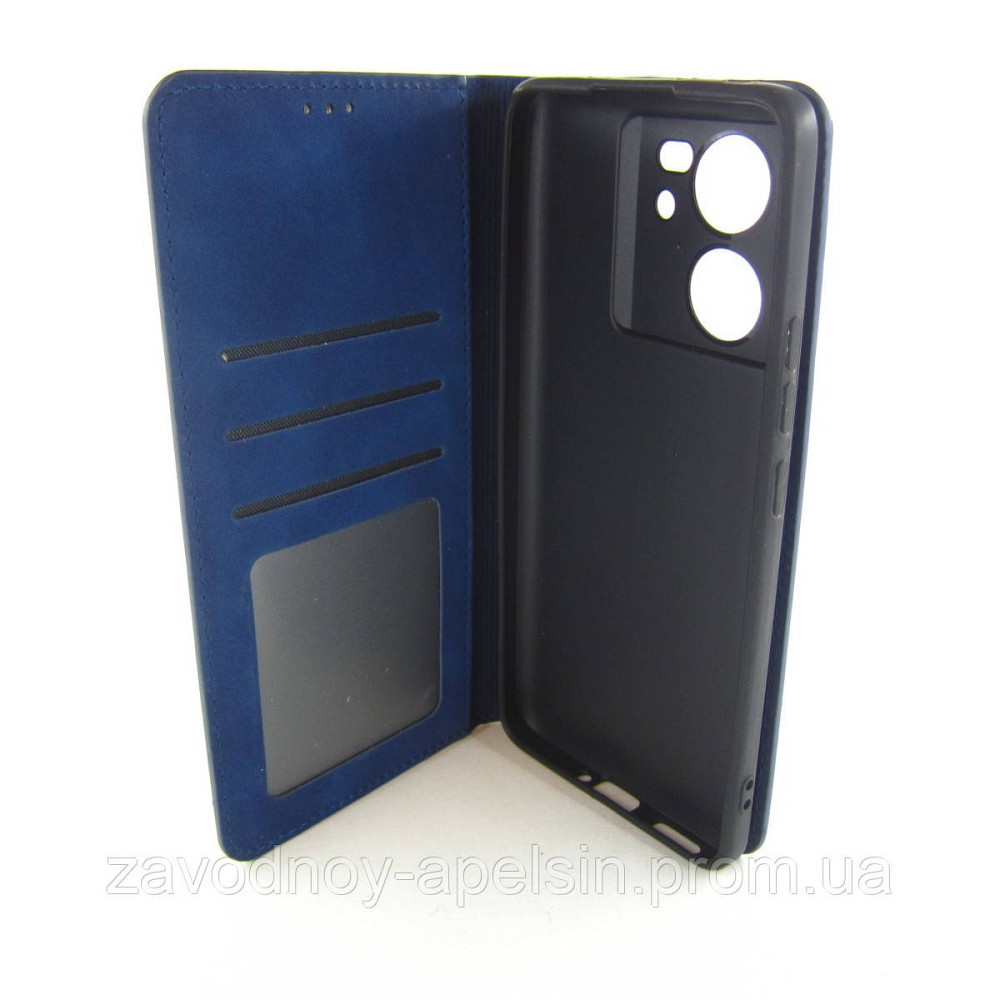 Чехол книжка Xiaomi Redmi 13T 13Tpro Защита камеры (синий) Одесса - изображение 3