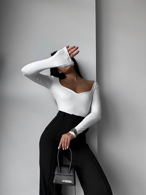 Жіночі базові стильні брюки палацо Одеса - фото 2