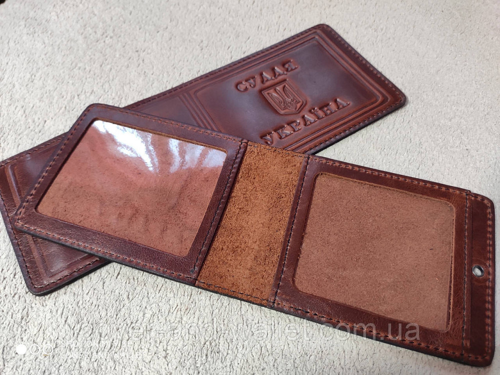 Шкіряна обкладинка Суддя України Київ - фото 7