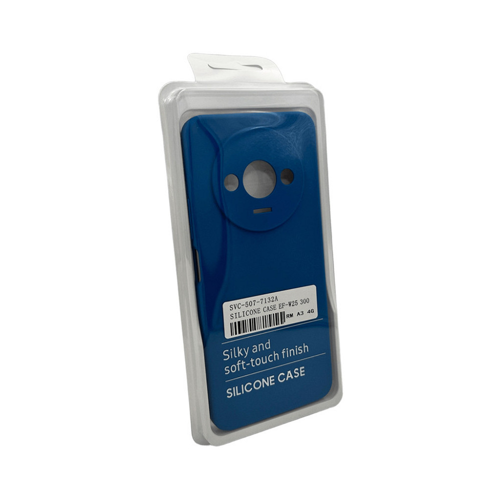 Чохол для Xiaomi Redmi A3, силіконовий, світло-блакитний Київ - фото 1