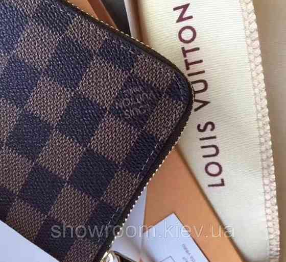 Чоловічий гаманець Louis Vuitton (60017) brown Київ