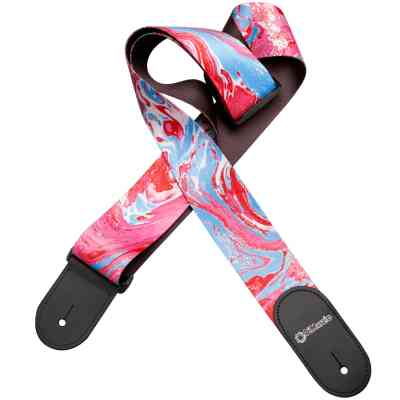 Ремень для гитары DiMarzio Steve Vai Print Blue Cherry Universe (DD3144) Винница