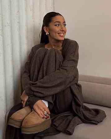 Женский базовый костюм двойка: кардиган и штаны палаццо из двустороннего ангоры Одесса