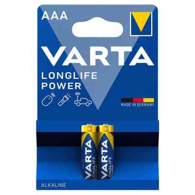 Батарейка Varta AAA Longlife Power щелочная * 2 (04903121412) Винница