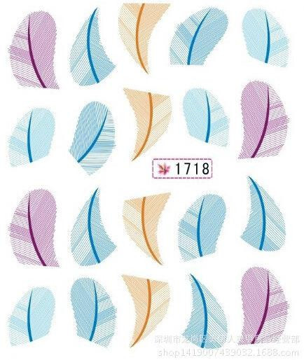 Наклейки для ногтей 1718 Киев - изображение 1