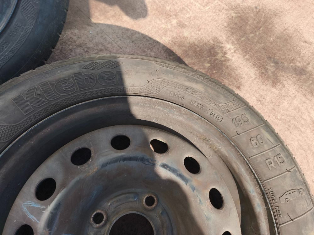 Диск з шиною 195/60 R15 Kleber Dynaxer HP3 Ford Fusion Ковель - фото 3