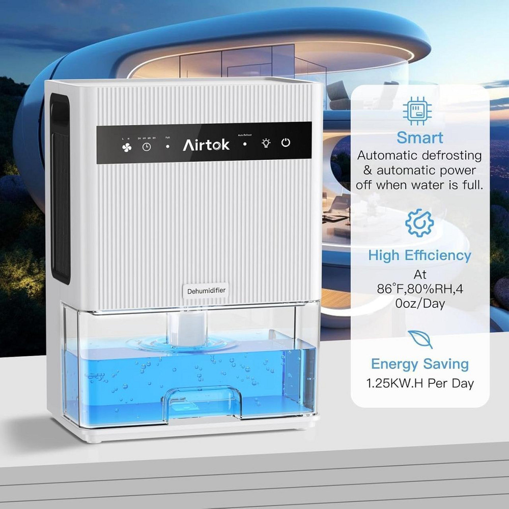 Осушувач очищувач повітря Airtok 3000 з семикольоровою підсвіткою Дніпро - фото 4