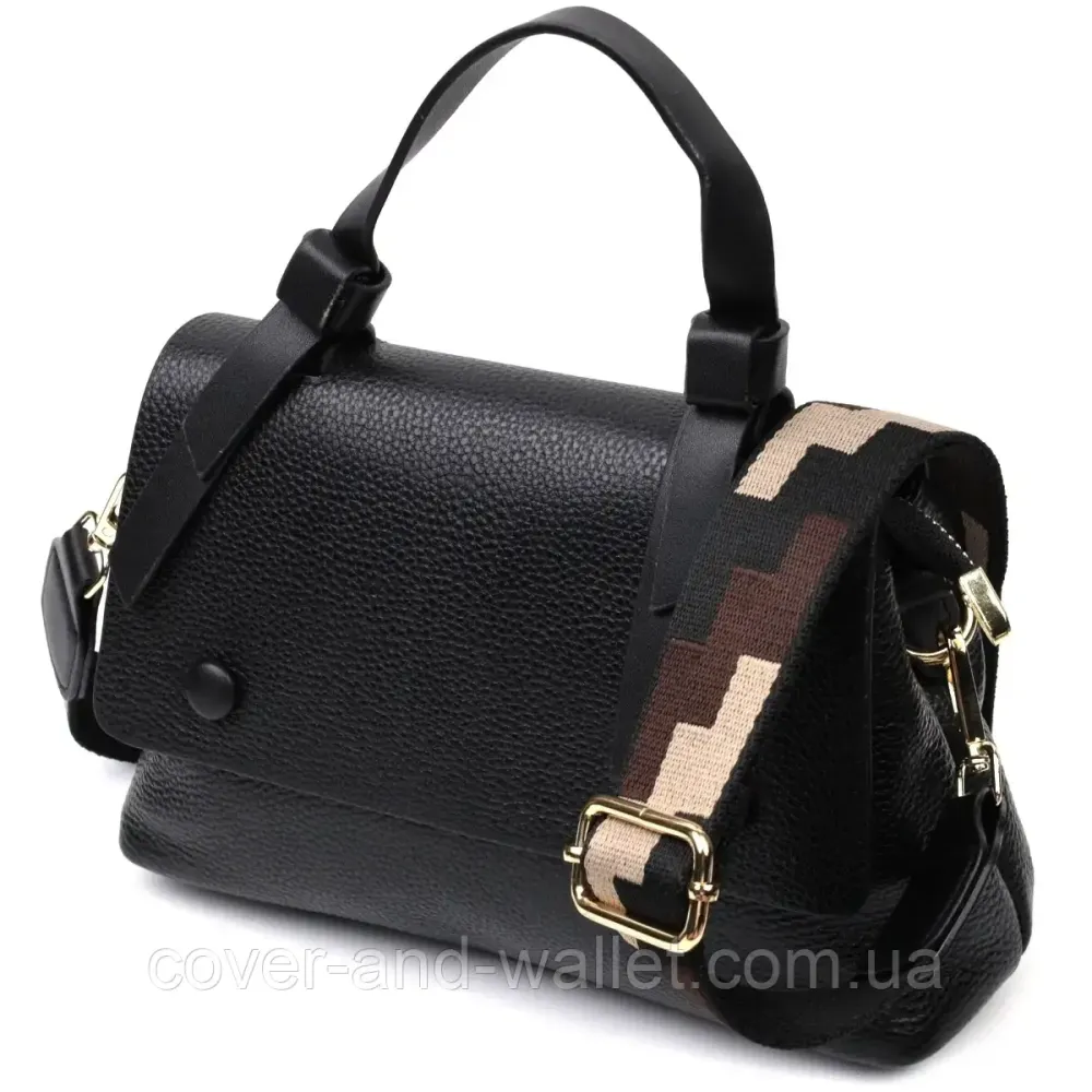 Вместительная сумка женская из натуральной кожи Киев - изображение 8