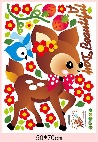 Виниловая наклейка на стену в детскую Чудесный день Киев - изображение 5