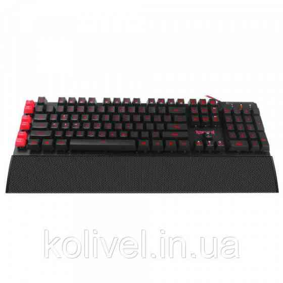 Клавіатура ігрова Redragon Yaksa K505 UKR, 7 кольорів AntiGhost USB (70392) Київ