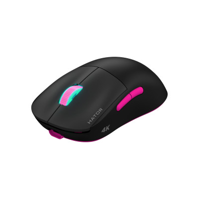 Мышка Hator Quasar 2 Ultra 4K Wireless/Bluetooth/USB Black/Pink (HTM570BP) Винница - изображение 2