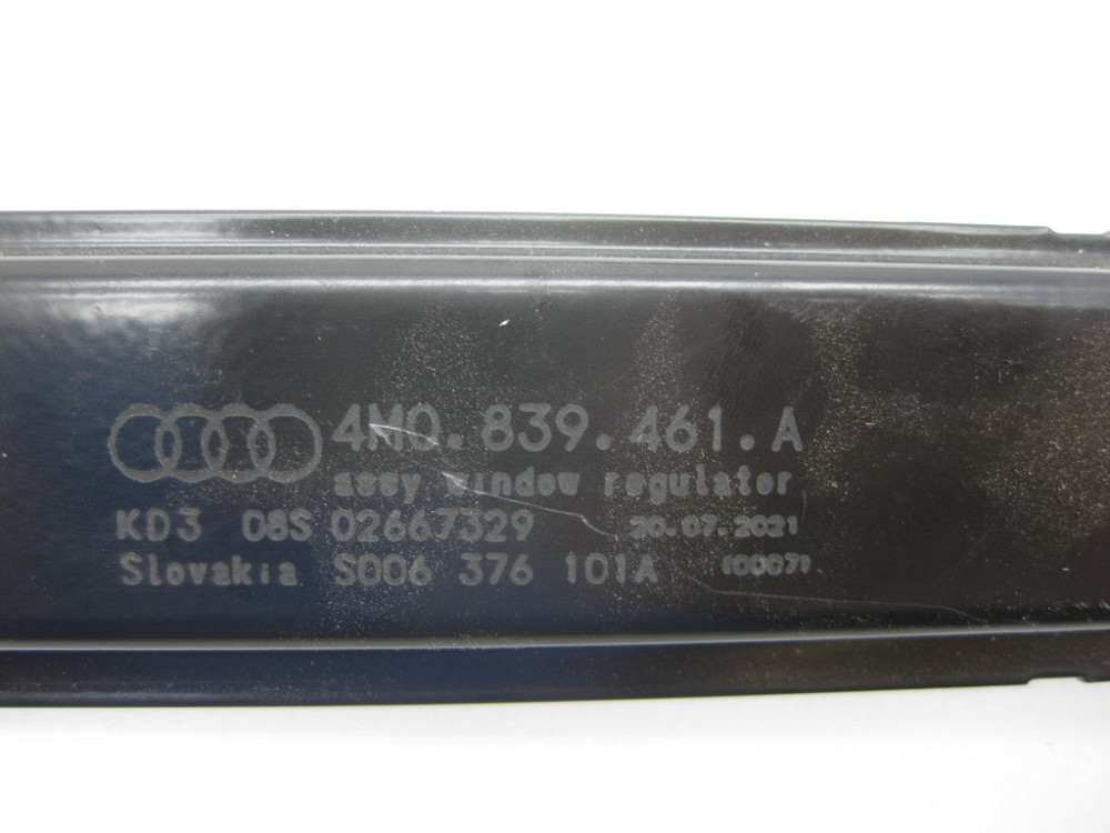 VAG  4M0839461A Склопідйомник задніх лівих дверей Одеса - фото 4