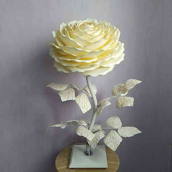 Міні-торшер_Троянда шампань Дніпро