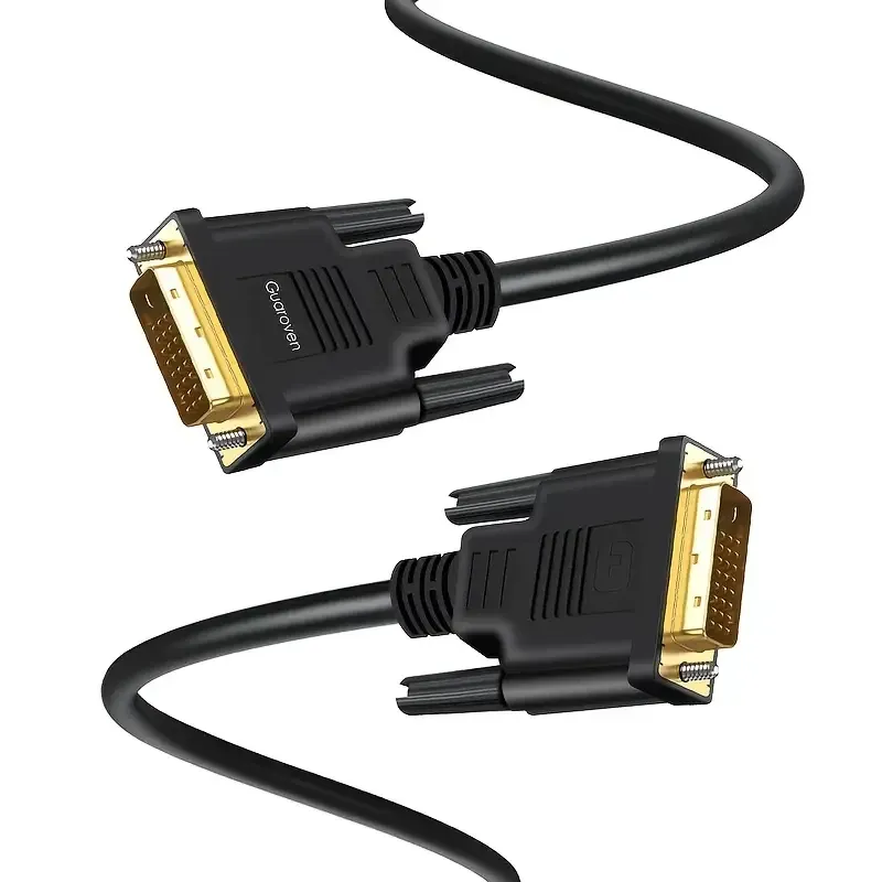 Кабель DVI-D 1.8 м, позолочені контакти, висока якість Київ - фото 1