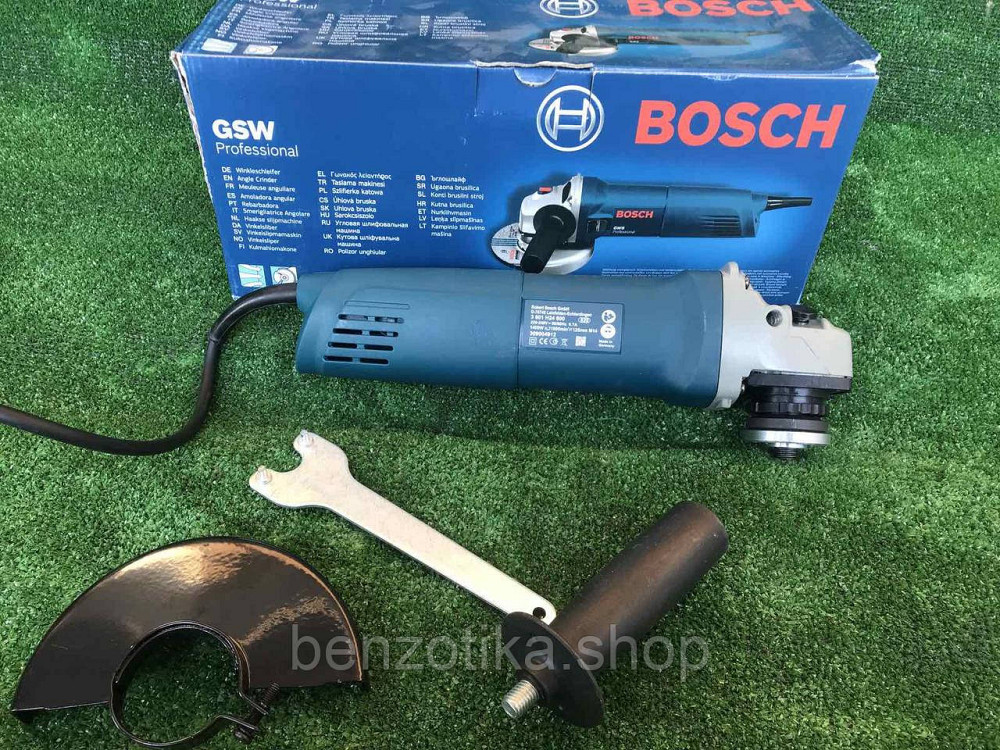 Угловая шлифмашина Bosch Professional GWS 125-1400. Болгарка Bosch 125 круг, мощность 850 Вт Киев - изображение 3