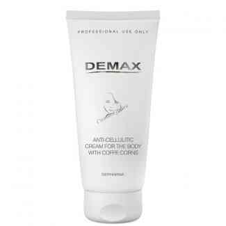 Антицелюлітний крем для тіла з екстрактом кавових зерен Anti-Cellulitic Cream with Coffee Corns Demax 200мл Дніпро