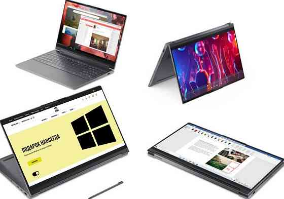 Ультрабук Lenovo Yoga 9 15IMH5 i7-10750H GTX 1650 Ti Max-Q трансформер. Харків