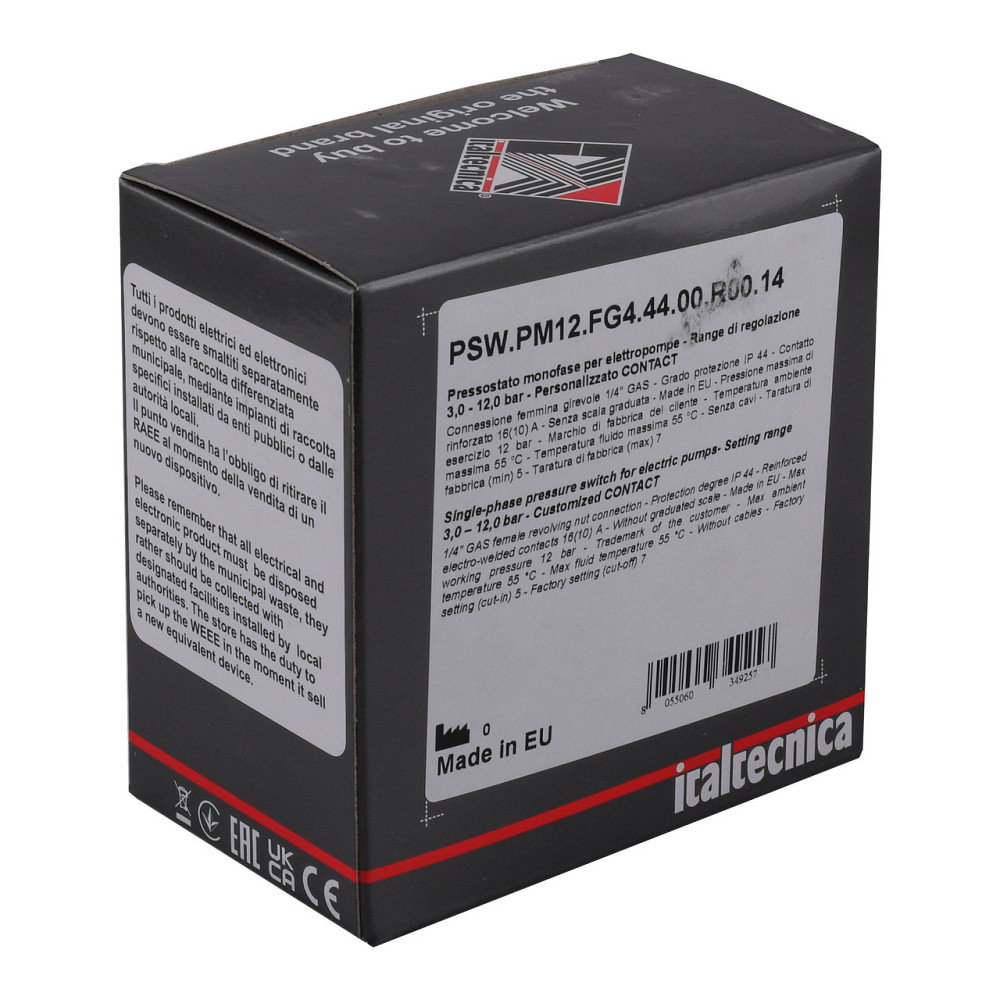 Реле давления Italtecnica PM-12 G (000028231) Киев - изображение 6