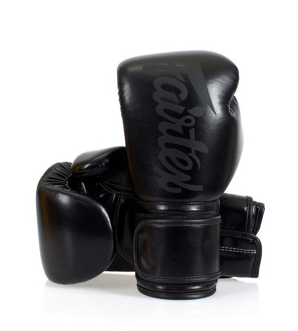 Боксерські рукавиці Fairtex BGV14SB Black 10 унцій (бинти в комплекті) Каменское - изображение 2