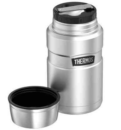 Термос для Їжи з ложкою 0.71 літр "Thermos Stainless King Food Flask" (173050) Stainless Steel Нововолинськ