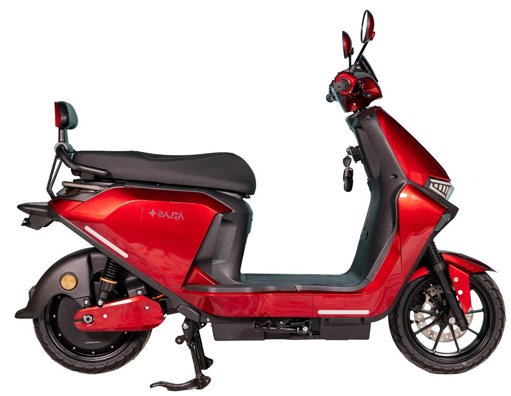 Електроскутер ATLAS Shark 2 2000W Red Київ - фото 3