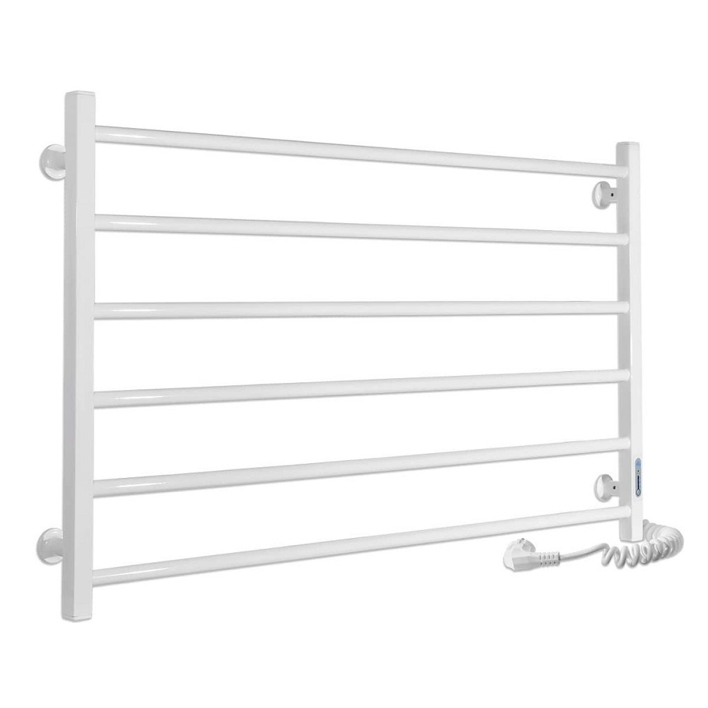 Електрична рушникосушка Laris Зебра Горизонт ЧК6 1000Х600 Е біла Київ - фото 1