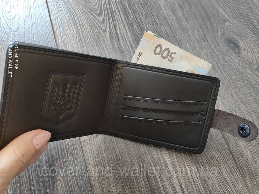 Обкладинка "Учасник бойових дій" з відділами для пластикових карток на кнопці Київ - фото 9