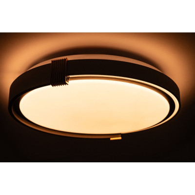 Светильник Vestum COLISEUM матовий 60W 395*60мм 3000К-6500К з ДК білий з чорним (VS-91067) Винница - изображение 4