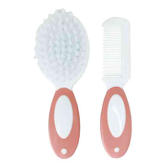 Набір дитячий гребінець і щітка MGZ-0717(Pink) в блістері Вінниця