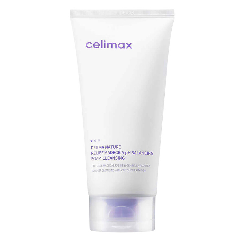 Пенка слабокислотная для умывания Derma Nature Relief Madecica pH Balancing Foam Cleansing Celimax 150 мл Киев - изображение 2
