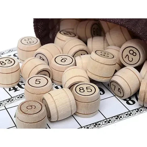 Казацьке лото з дерев'яними бочонками для всієї родини Київ