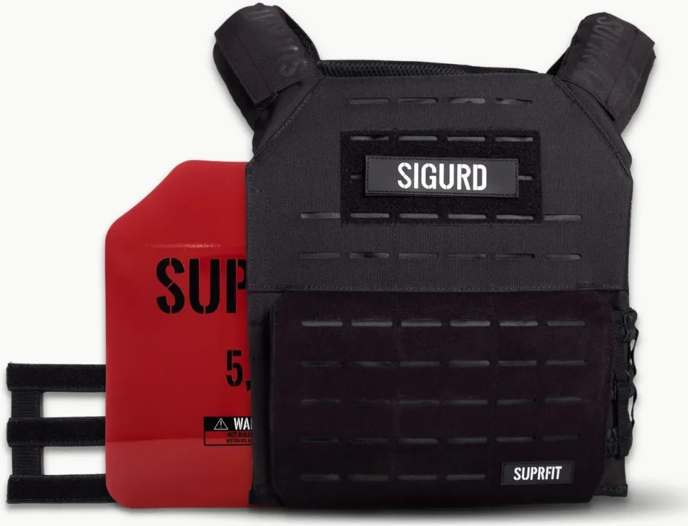 Тренажер Suprfit Sigurd 3D Weight Vest Black 5.75 Lbs Red Киев - изображение 1