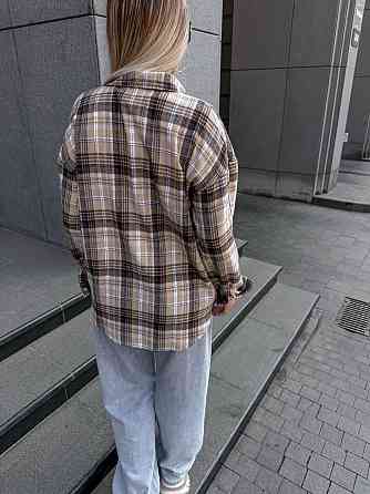 Жіноча сорочка в клітинку ( з накатом) Одеса