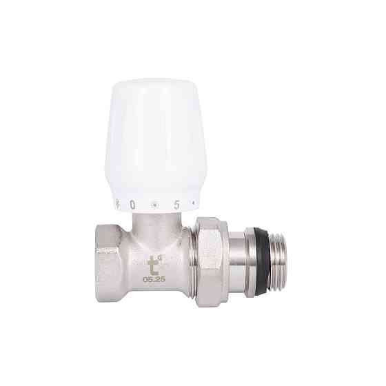 Кран радіаторний Thermo Alliance Base 1/2" ВН з антипротіканням прямий SD226W15 Київ