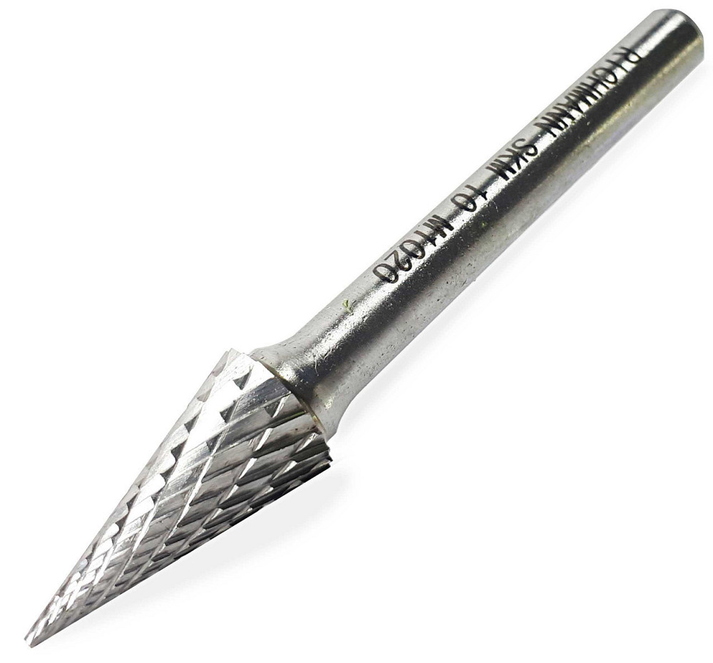 Борфреза по металу твердосплавна Richmann конічна гостра SKM 10 мм (C8924) Коломыя - изображение 1