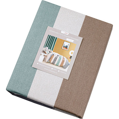 Постільна білизна Home Line Майямі Сатин Твіл євро (183049) Вінниця - фото 1