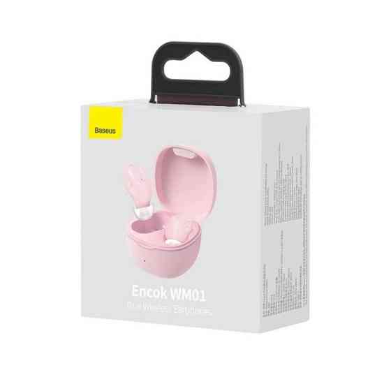 Бездротові навушники TWS Baseus Bowie WM01 Pink Київ