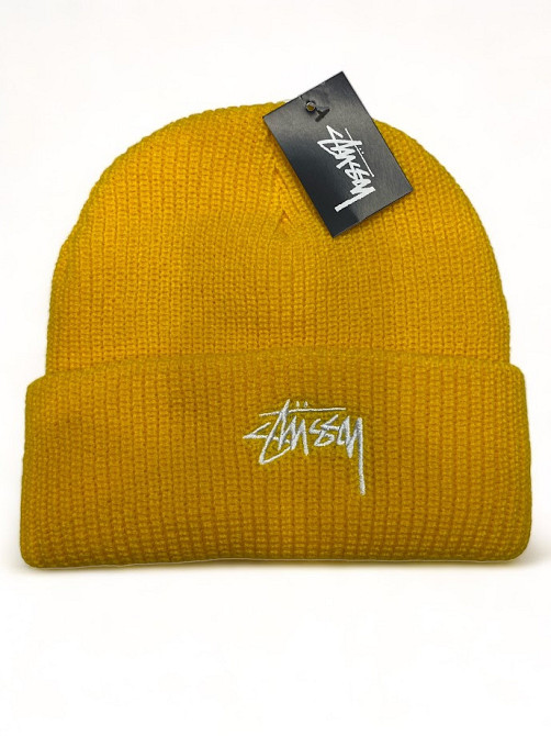 Шапка Stussy желтый one size(р) Запорожье - изображение 1