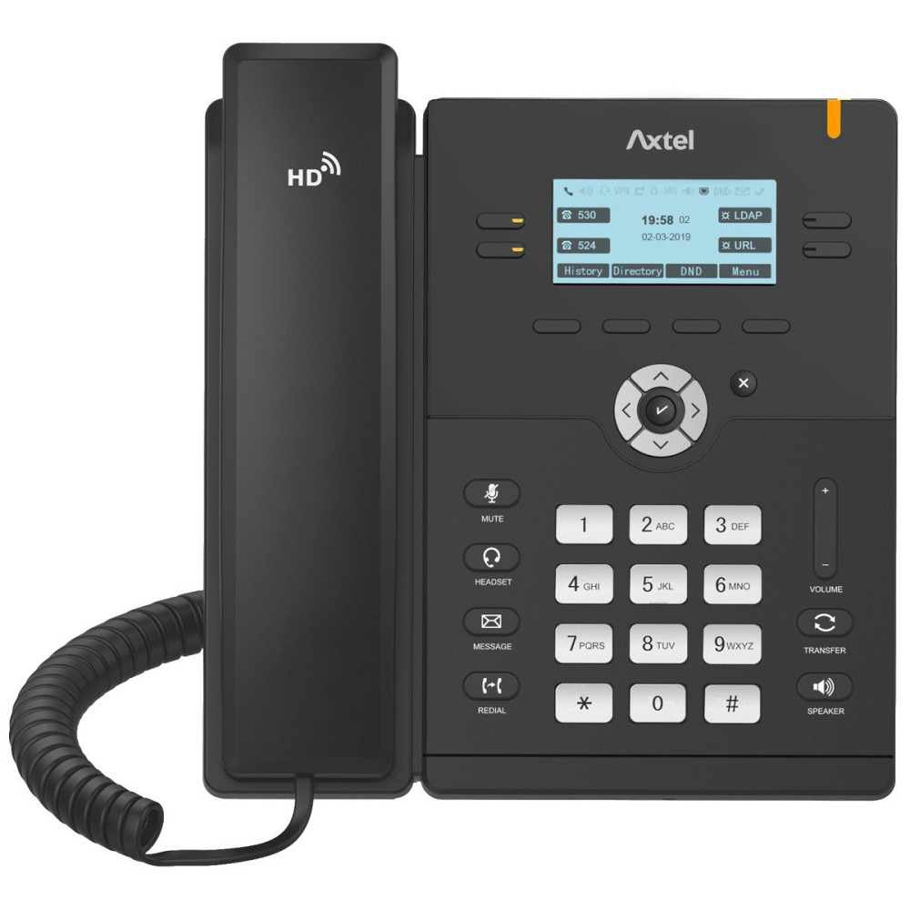 IP-телефон Axtel AX-300G (S5606553) зовнішній адаптер живлення ,POE Харків - фото 3
