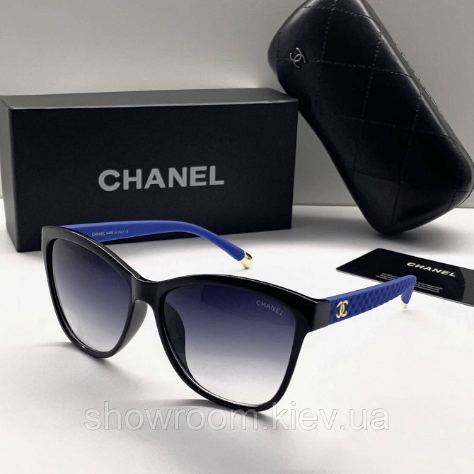 Женские солнцезащитные очки Ch (3053) blue Киев - изображение 1