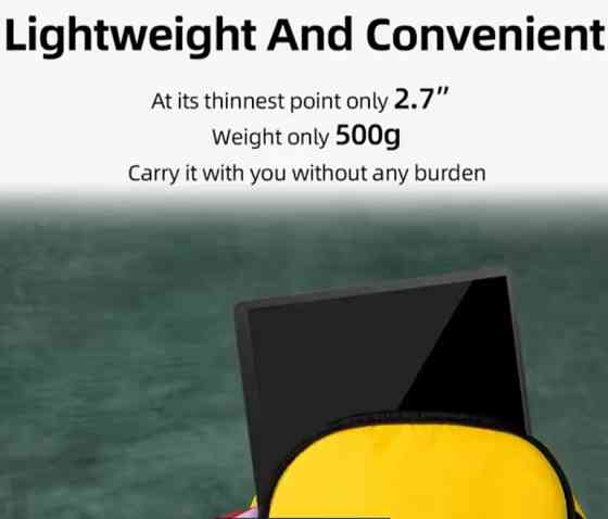 Портативний (Portable) сенсорний IPS Монітор 2К 14 Дюймів 60Hz. Київ