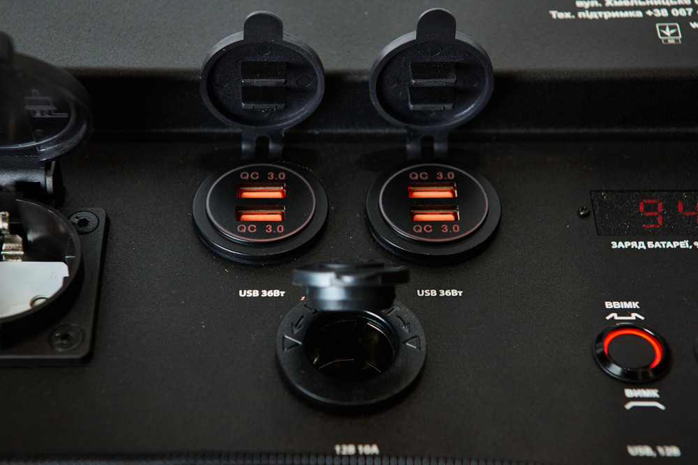 Многоканальный блок быстрой зарядки Charger Bandera Power-430S (емкость 430000 mAh, 1600 Вт/ч) Винница - изображение 8