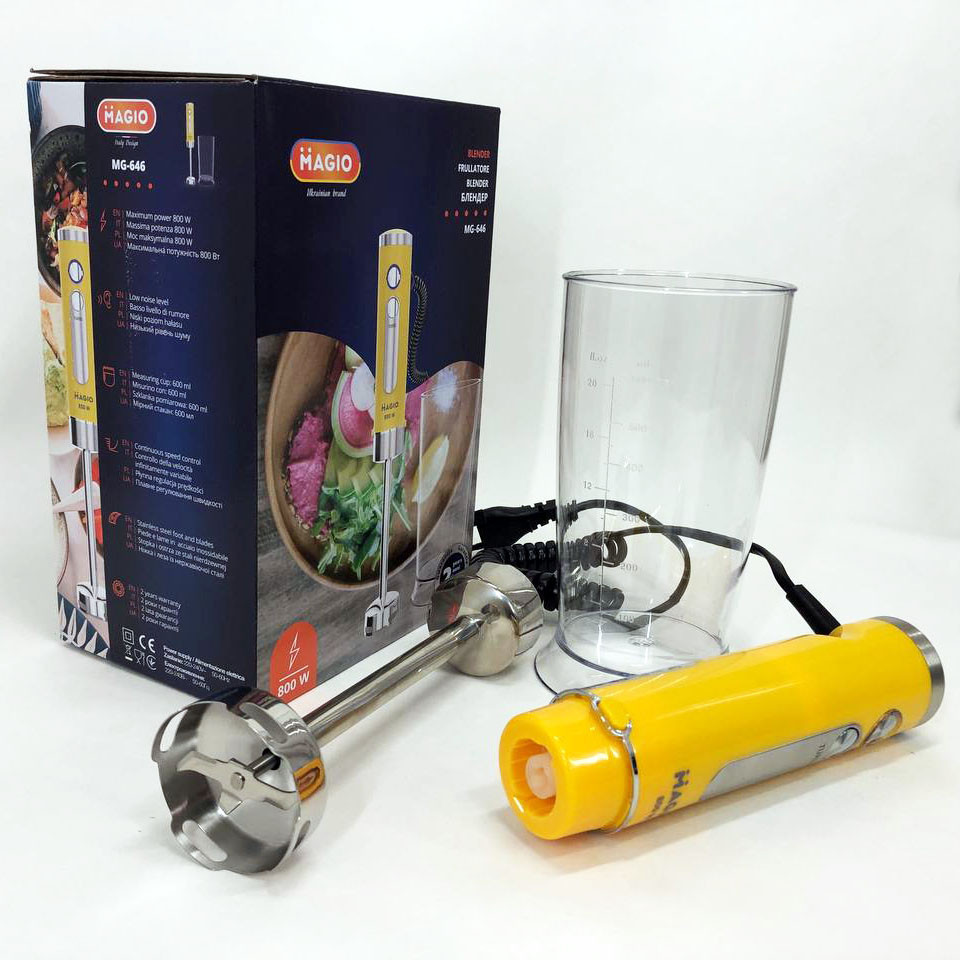 Блендер для сніданків і коктейлів, Електричний блендер стаціонарні блендери для супів і соусів XA-37 Львів - фото 12