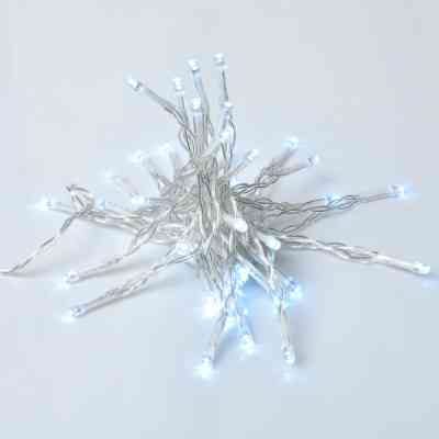 Гирлянда YES! Fun Нить 41 LED Холодно-белая 2.8 м Статичная На батарейках (975057) Винница