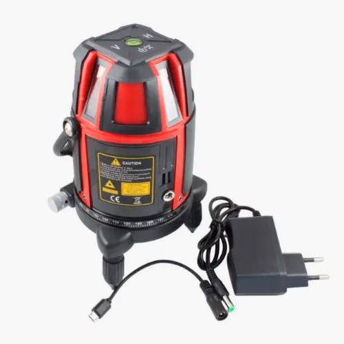 Лазерный уровень Hilda LS-050 с аккумулятором и 5 линиями Киев - изображение 6