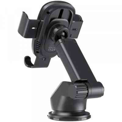 Универсальный автодержатель Choetech Gravity Car Wireless 15W Charger 4.7-7.2" Black (T203-F-ACBK) Винница